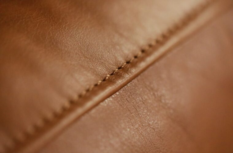 Photo natural leather or ecological