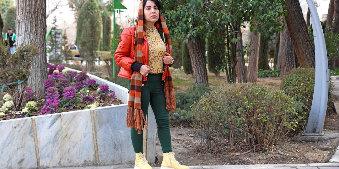Photo floral pants