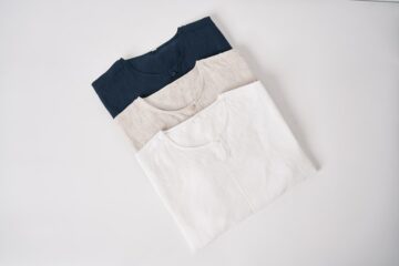 Photo folding undershirts